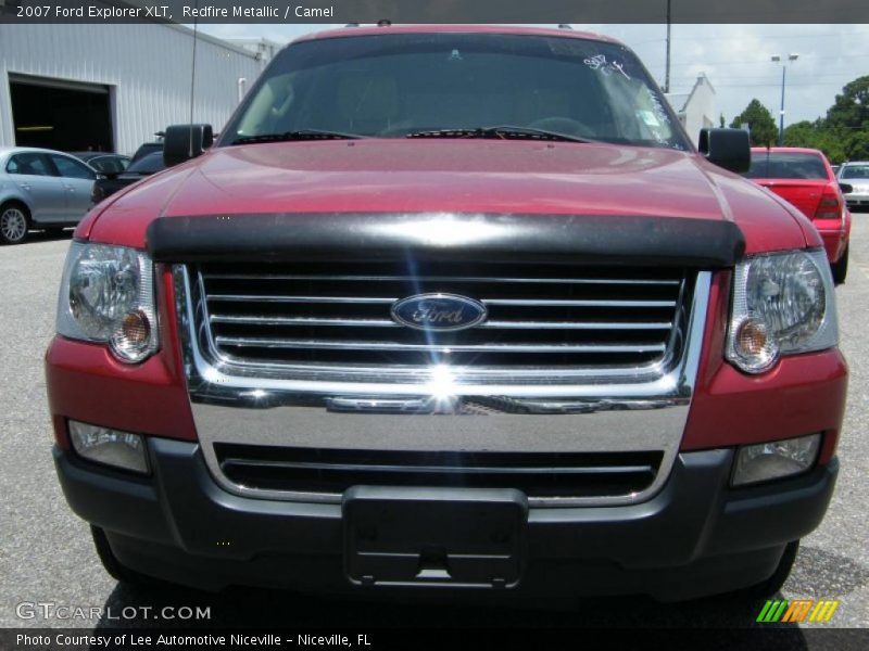 Redfire Metallic / Camel 2007 Ford Explorer XLT