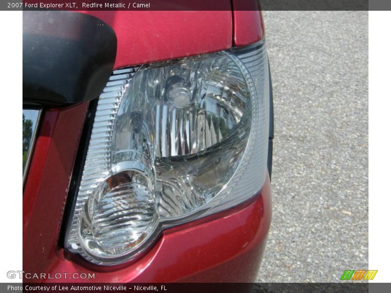 Redfire Metallic / Camel 2007 Ford Explorer XLT