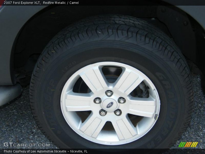 Redfire Metallic / Camel 2007 Ford Explorer XLT