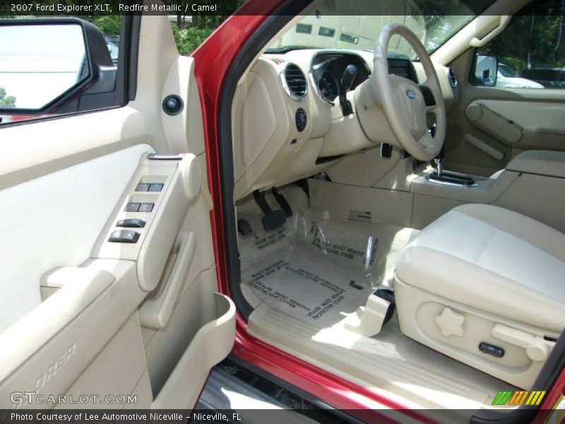 Redfire Metallic / Camel 2007 Ford Explorer XLT
