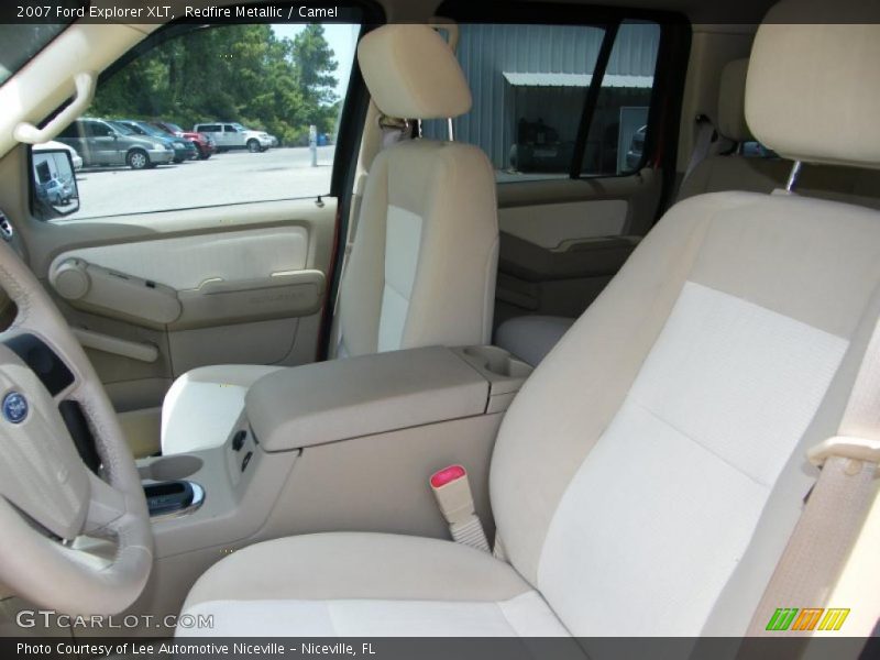 Redfire Metallic / Camel 2007 Ford Explorer XLT