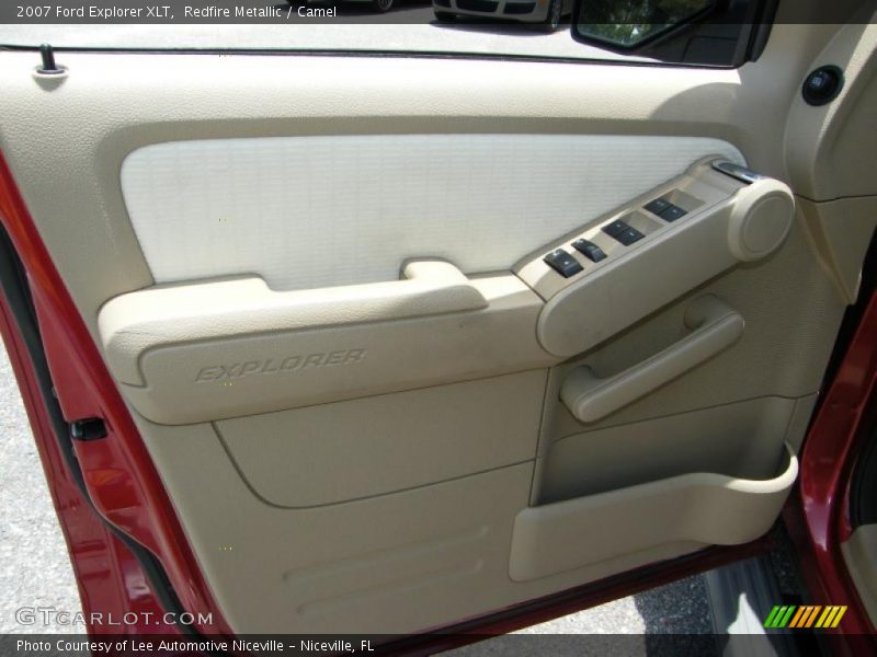 Redfire Metallic / Camel 2007 Ford Explorer XLT