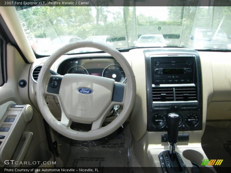 Redfire Metallic / Camel 2007 Ford Explorer XLT