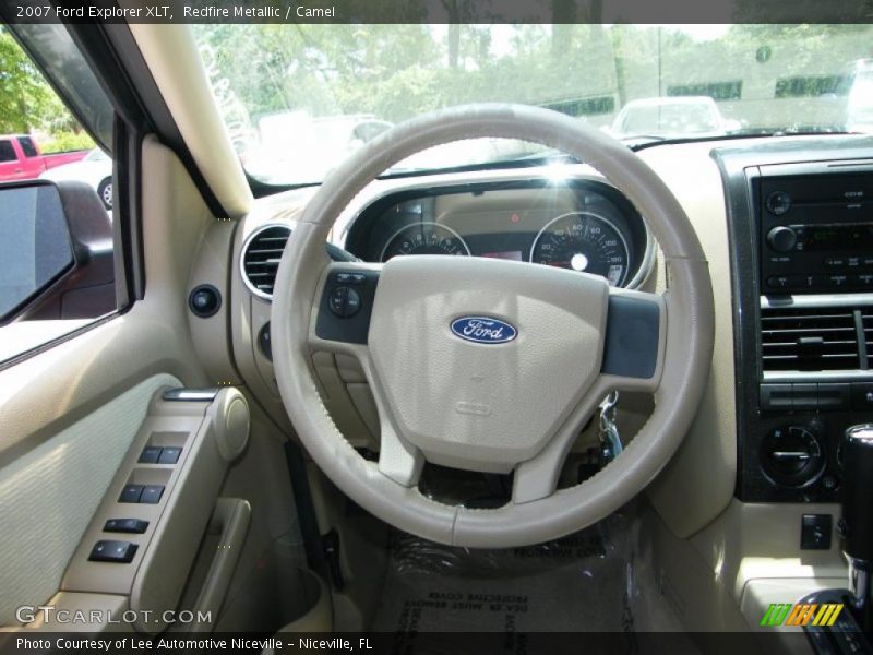 Redfire Metallic / Camel 2007 Ford Explorer XLT
