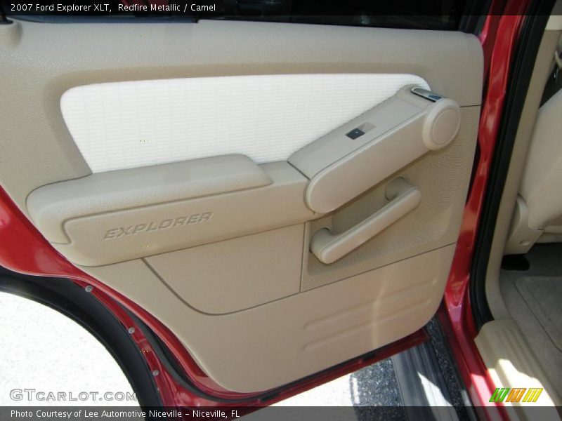 Redfire Metallic / Camel 2007 Ford Explorer XLT