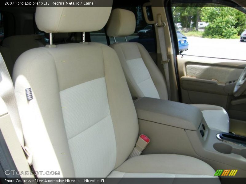 Redfire Metallic / Camel 2007 Ford Explorer XLT