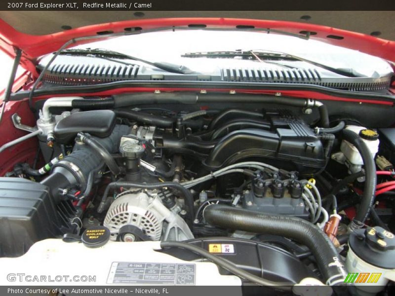 Redfire Metallic / Camel 2007 Ford Explorer XLT