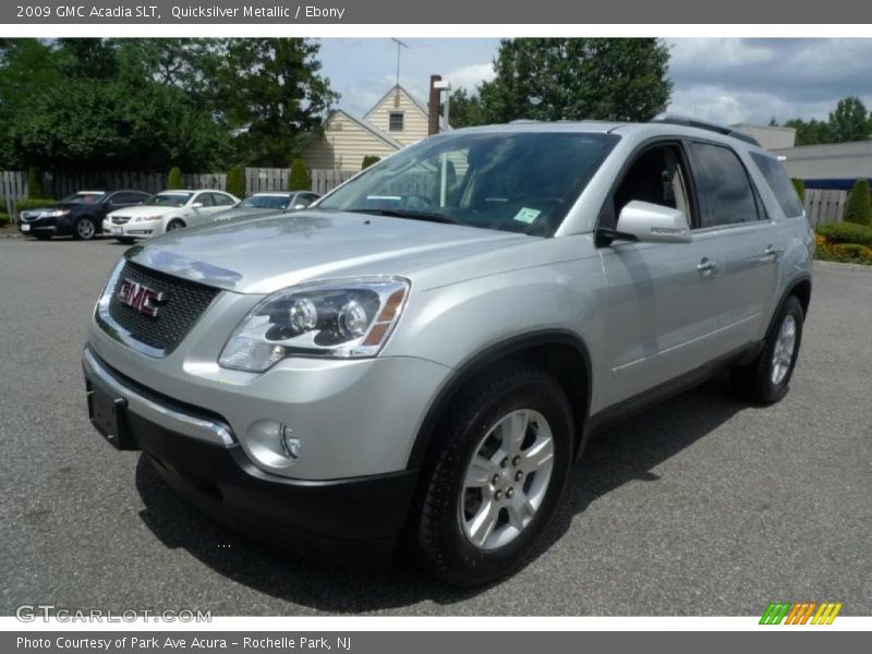 Quicksilver Metallic / Ebony 2009 GMC Acadia SLT