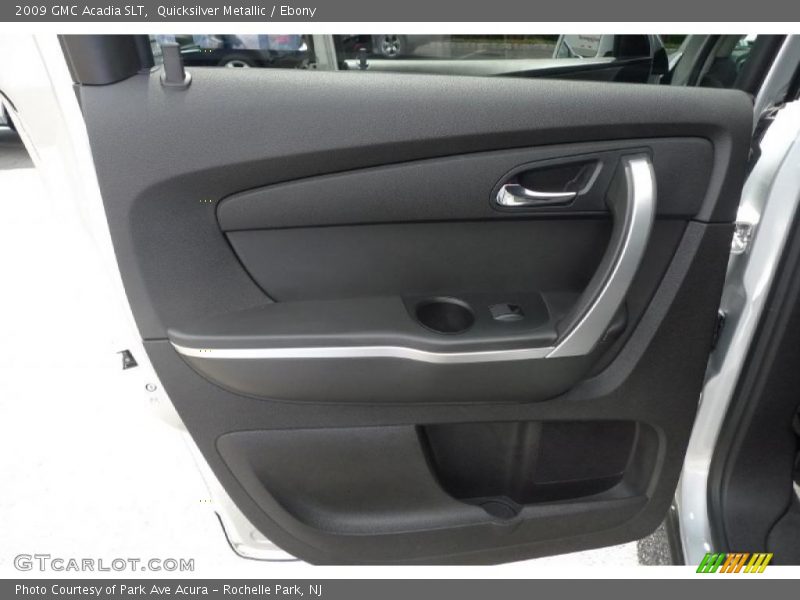 Quicksilver Metallic / Ebony 2009 GMC Acadia SLT