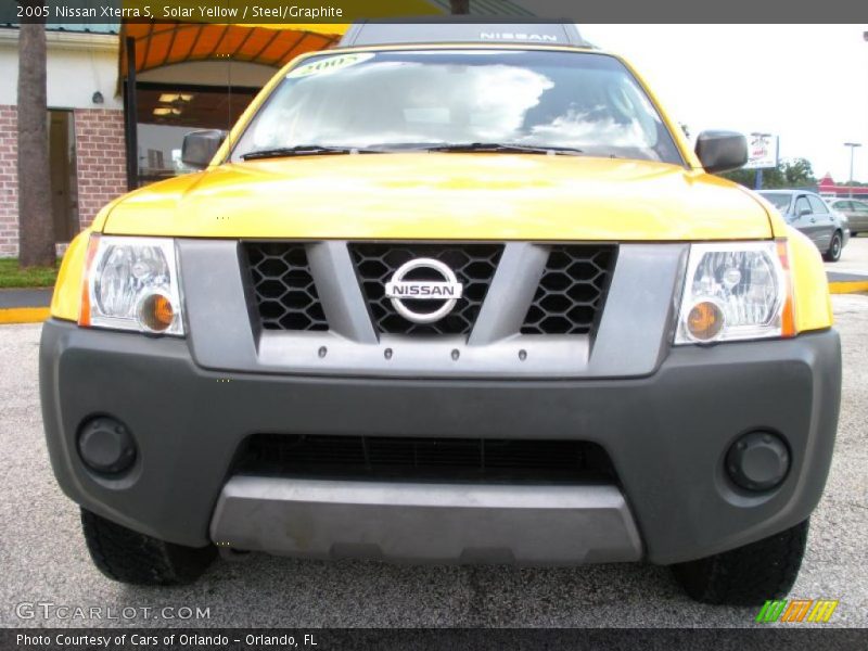 Solar Yellow / Steel/Graphite 2005 Nissan Xterra S