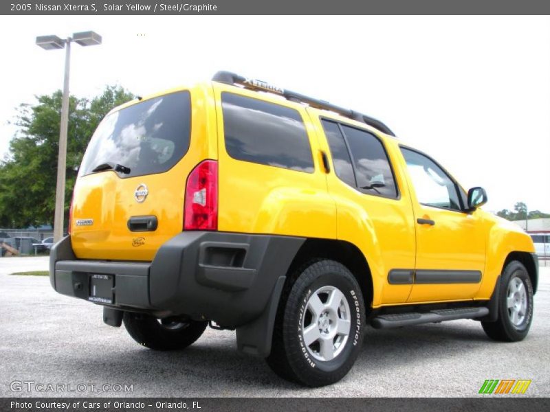 Solar Yellow / Steel/Graphite 2005 Nissan Xterra S