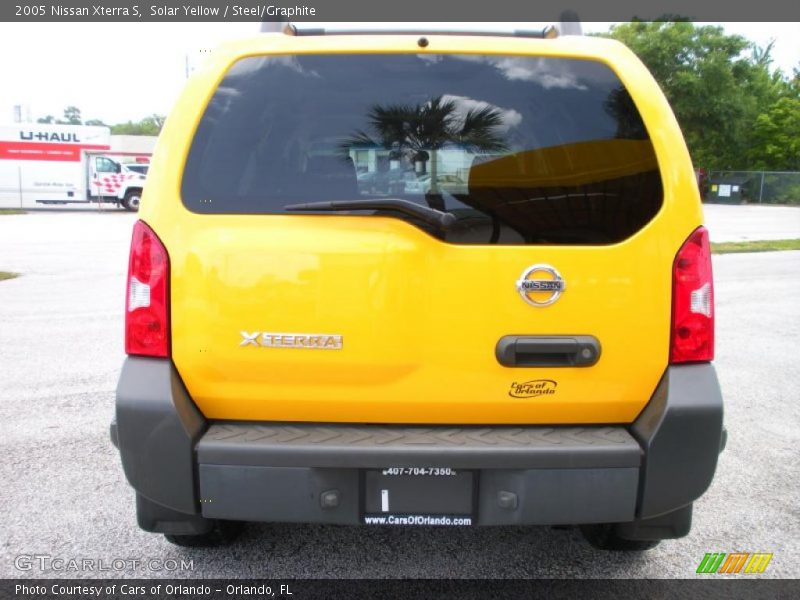 Solar Yellow / Steel/Graphite 2005 Nissan Xterra S