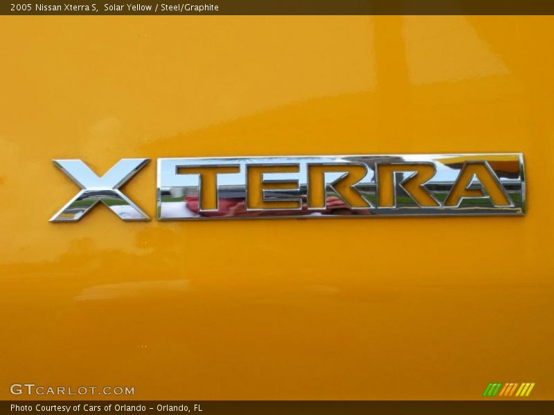 Solar Yellow / Steel/Graphite 2005 Nissan Xterra S