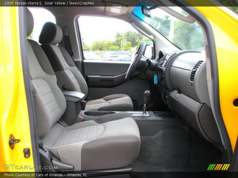 Solar Yellow / Steel/Graphite 2005 Nissan Xterra S