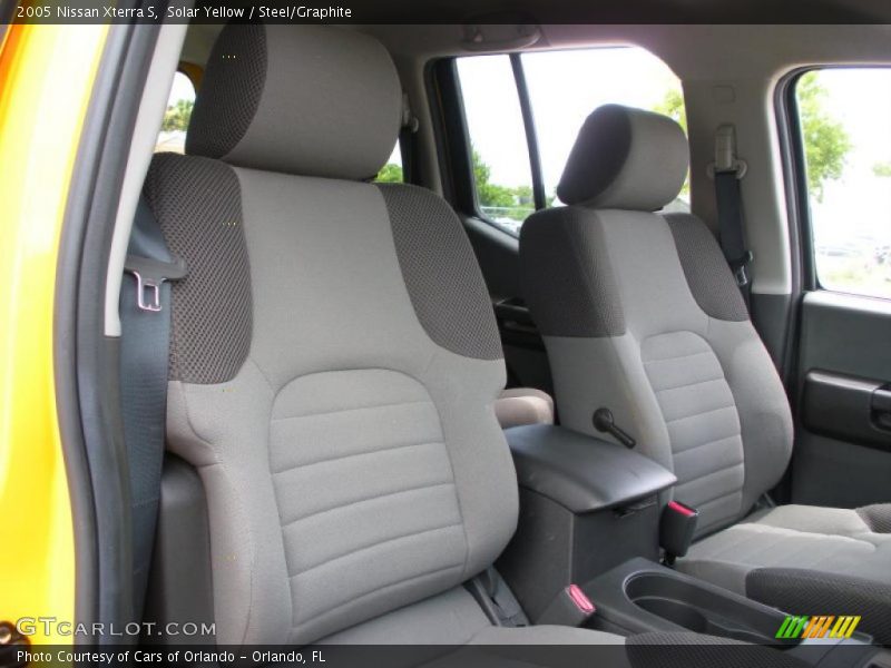 Solar Yellow / Steel/Graphite 2005 Nissan Xterra S