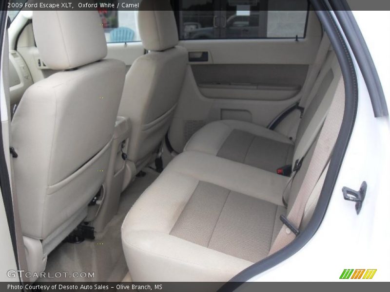 Oxford White / Camel 2009 Ford Escape XLT