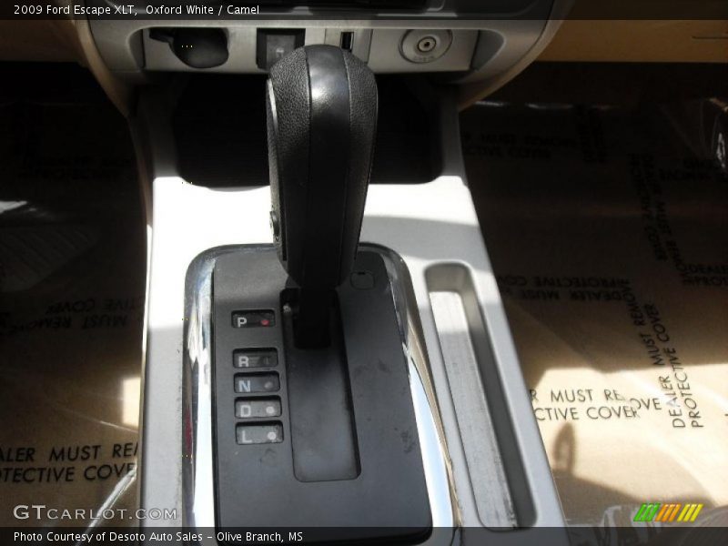Oxford White / Camel 2009 Ford Escape XLT