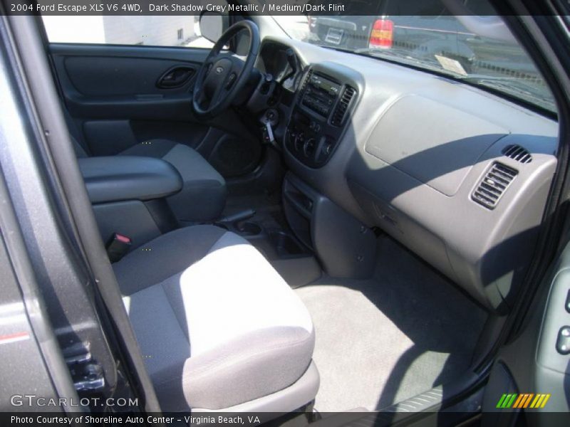 Dark Shadow Grey Metallic / Medium/Dark Flint 2004 Ford Escape XLS V6 4WD