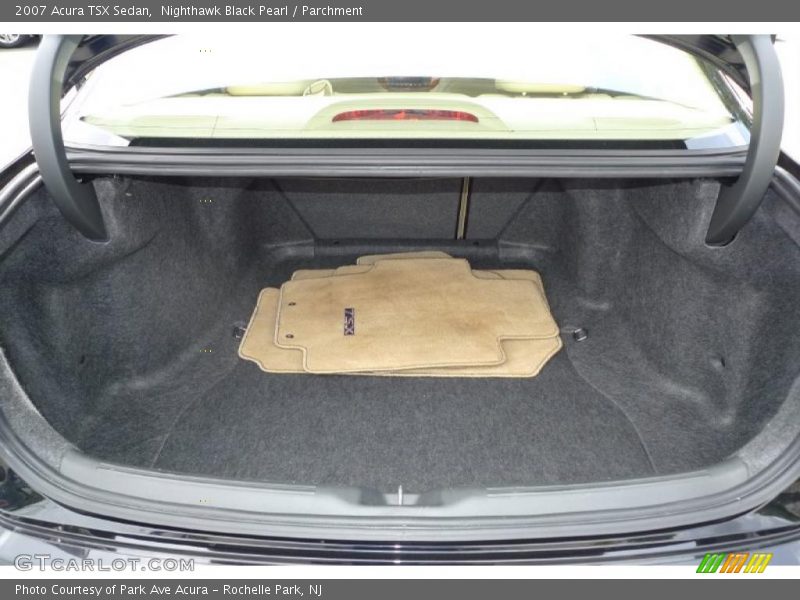 Nighthawk Black Pearl / Parchment 2007 Acura TSX Sedan