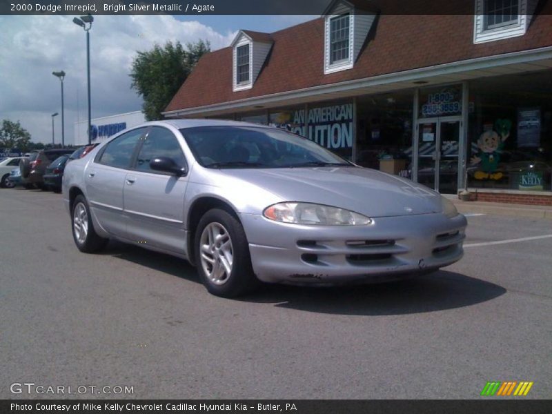 Bright Silver Metallic / Agate 2000 Dodge Intrepid