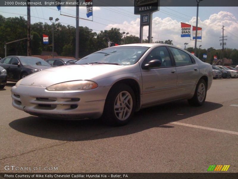 Bright Silver Metallic / Agate 2000 Dodge Intrepid