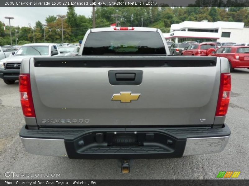 Graystone Metallic / Ebony 2008 Chevrolet Silverado 1500 Z71 Extended Cab 4x4