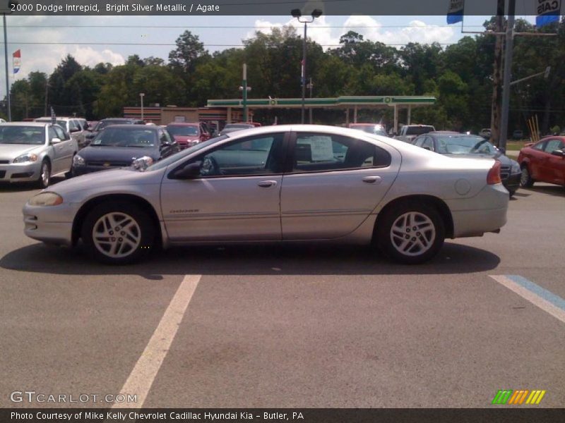 Bright Silver Metallic / Agate 2000 Dodge Intrepid