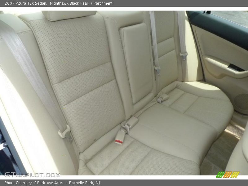Nighthawk Black Pearl / Parchment 2007 Acura TSX Sedan