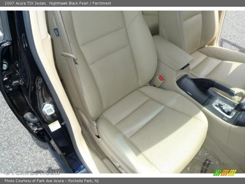 Nighthawk Black Pearl / Parchment 2007 Acura TSX Sedan