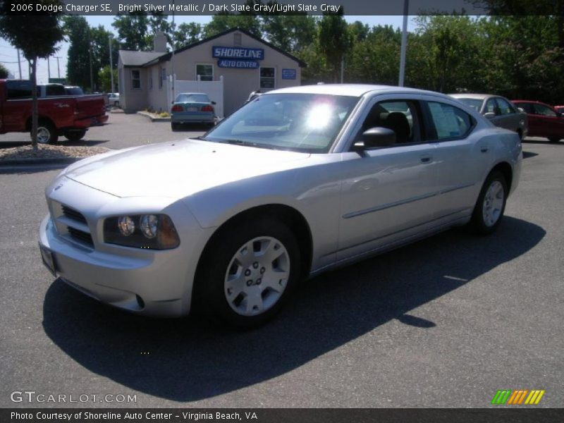Bright Silver Metallic / Dark Slate Gray/Light Slate Gray 2006 Dodge Charger SE