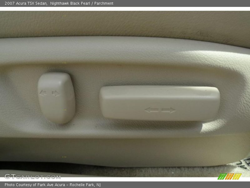 Nighthawk Black Pearl / Parchment 2007 Acura TSX Sedan