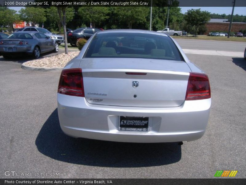 Bright Silver Metallic / Dark Slate Gray/Light Slate Gray 2006 Dodge Charger SE