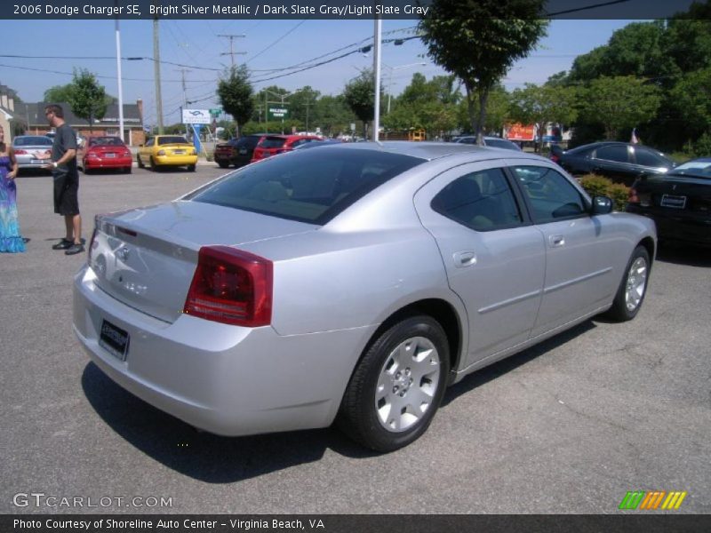 Bright Silver Metallic / Dark Slate Gray/Light Slate Gray 2006 Dodge Charger SE
