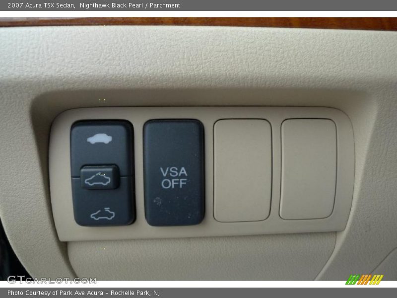 Nighthawk Black Pearl / Parchment 2007 Acura TSX Sedan