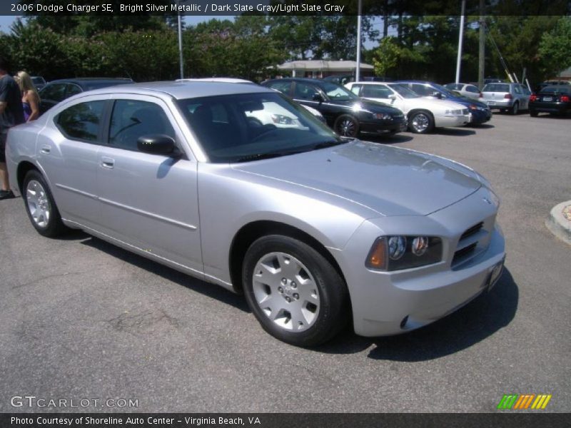 Bright Silver Metallic / Dark Slate Gray/Light Slate Gray 2006 Dodge Charger SE