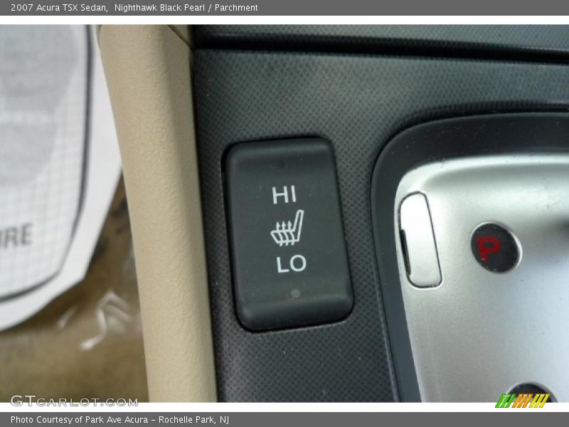 Nighthawk Black Pearl / Parchment 2007 Acura TSX Sedan