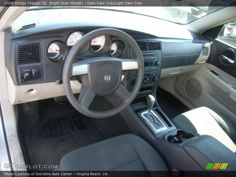 Bright Silver Metallic / Dark Slate Gray/Light Slate Gray 2006 Dodge Charger SE