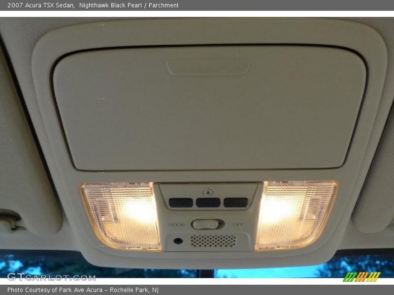 Nighthawk Black Pearl / Parchment 2007 Acura TSX Sedan