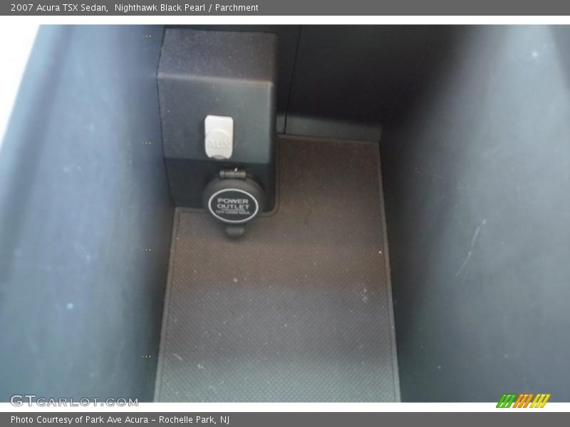 Nighthawk Black Pearl / Parchment 2007 Acura TSX Sedan