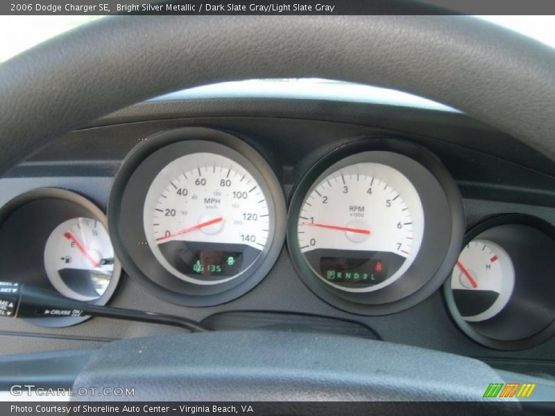 Bright Silver Metallic / Dark Slate Gray/Light Slate Gray 2006 Dodge Charger SE