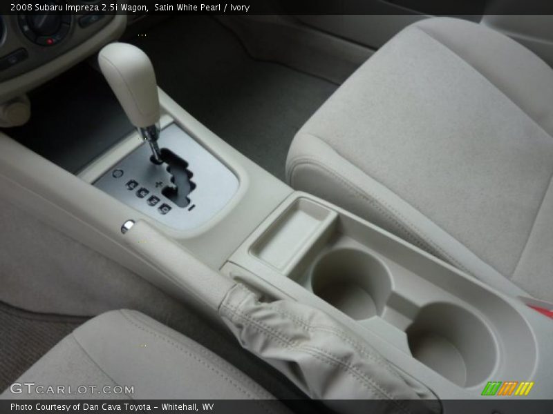 Satin White Pearl / Ivory 2008 Subaru Impreza 2.5i Wagon