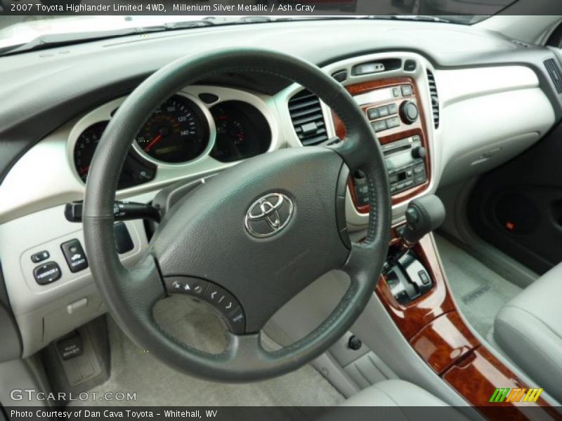 Millenium Silver Metallic / Ash Gray 2007 Toyota Highlander Limited 4WD