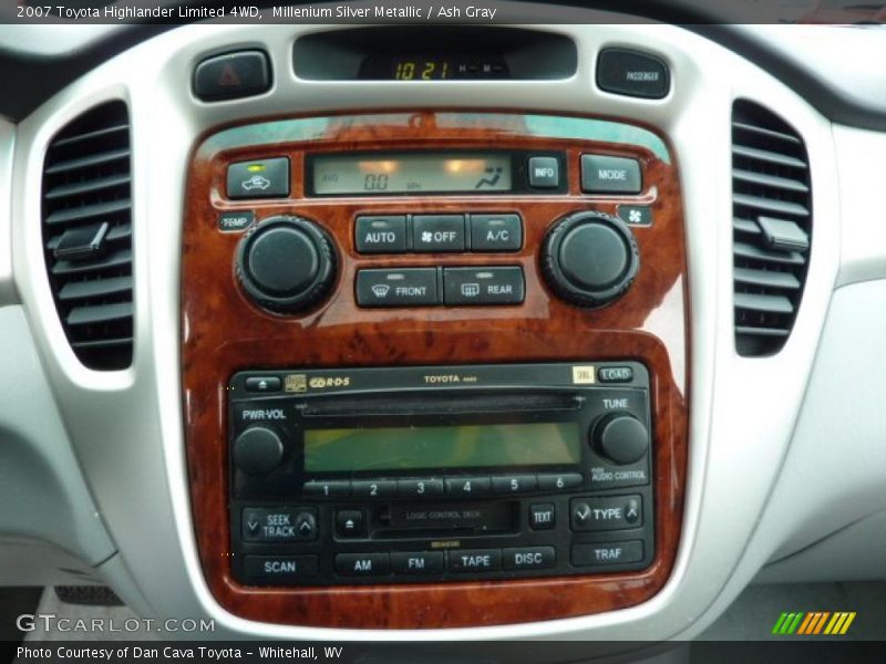 Millenium Silver Metallic / Ash Gray 2007 Toyota Highlander Limited 4WD