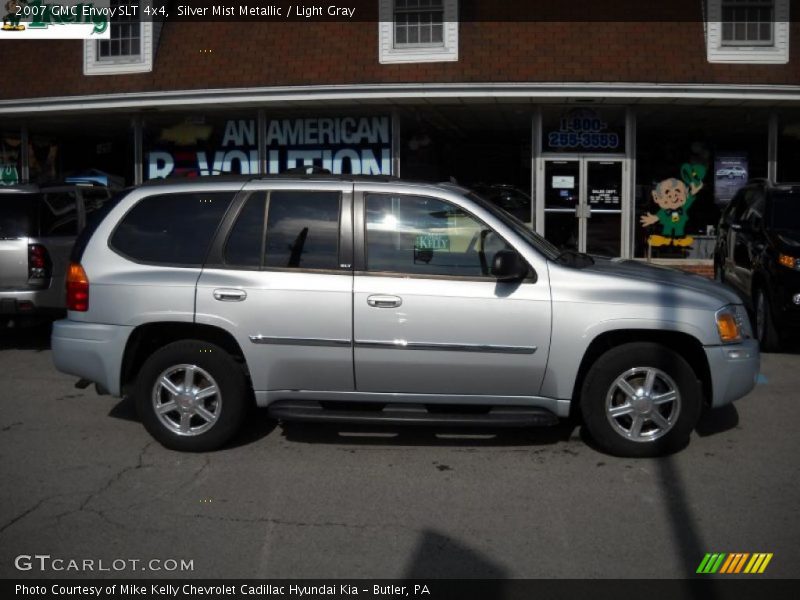 Silver Mist Metallic / Light Gray 2007 GMC Envoy SLT 4x4