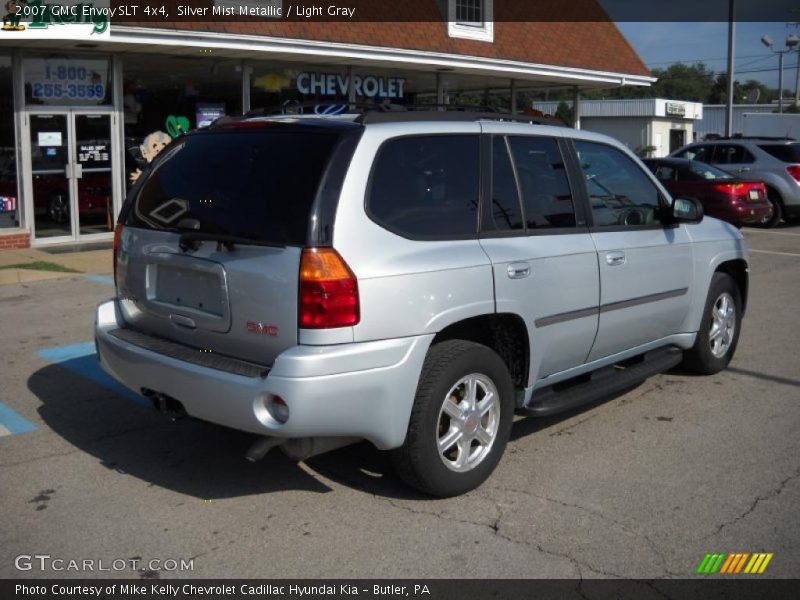 Silver Mist Metallic / Light Gray 2007 GMC Envoy SLT 4x4