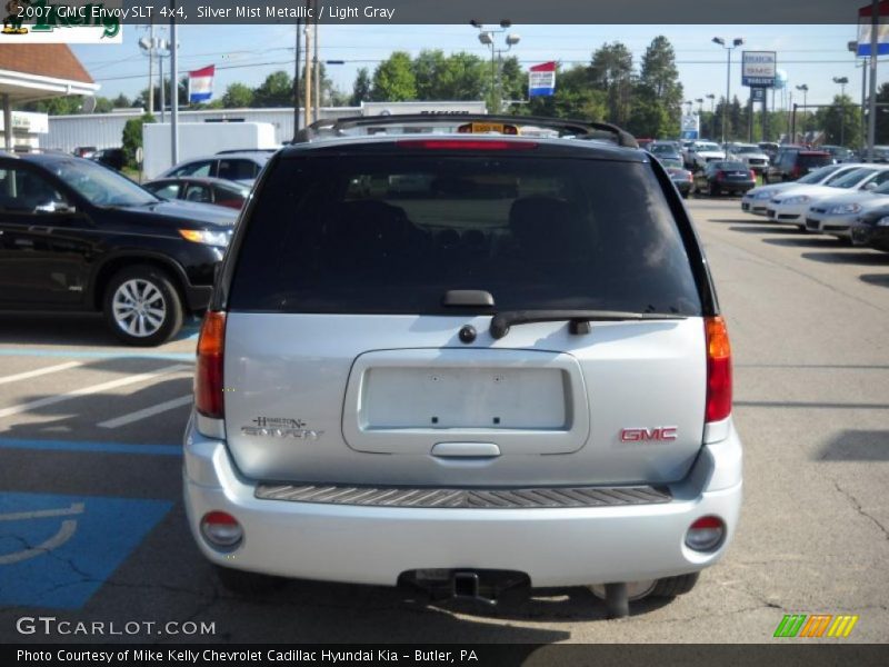 Silver Mist Metallic / Light Gray 2007 GMC Envoy SLT 4x4