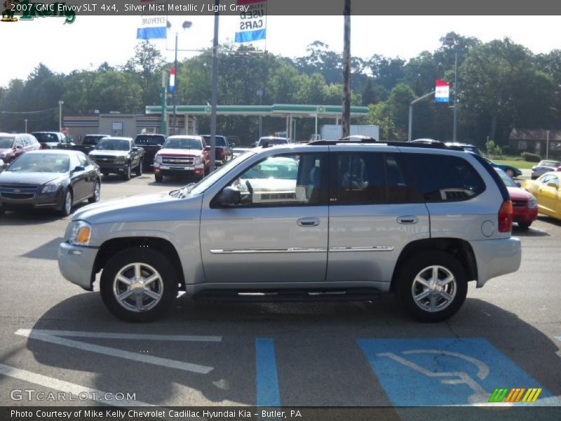 Silver Mist Metallic / Light Gray 2007 GMC Envoy SLT 4x4