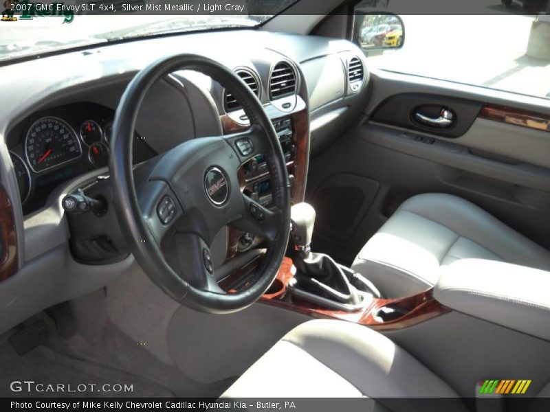 Silver Mist Metallic / Light Gray 2007 GMC Envoy SLT 4x4