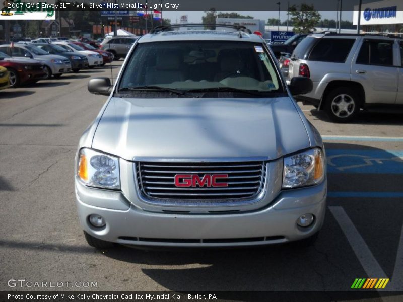Silver Mist Metallic / Light Gray 2007 GMC Envoy SLT 4x4
