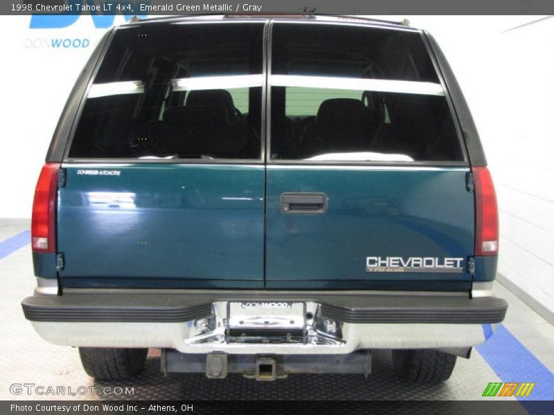 Emerald Green Metallic / Gray 1998 Chevrolet Tahoe LT 4x4
